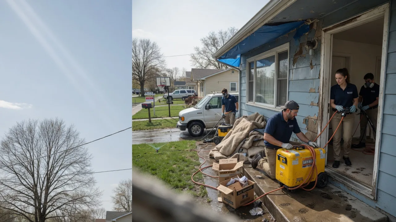 Basement Flood Cleanup in Craigville, IN near me